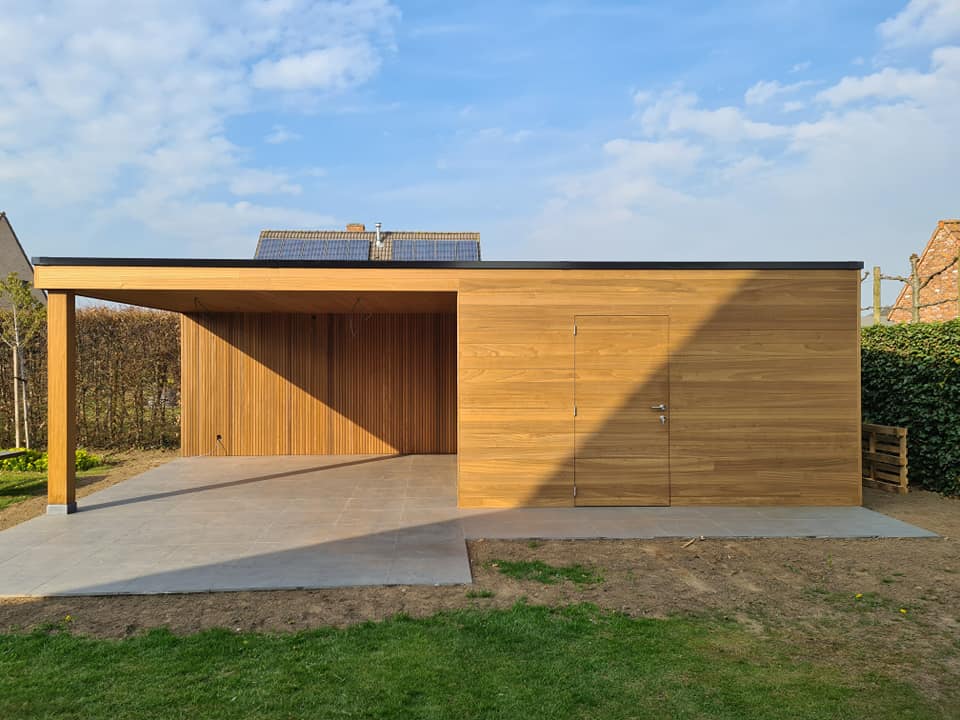 Carports hout