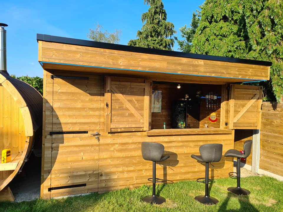 Tuinhuizen in hout